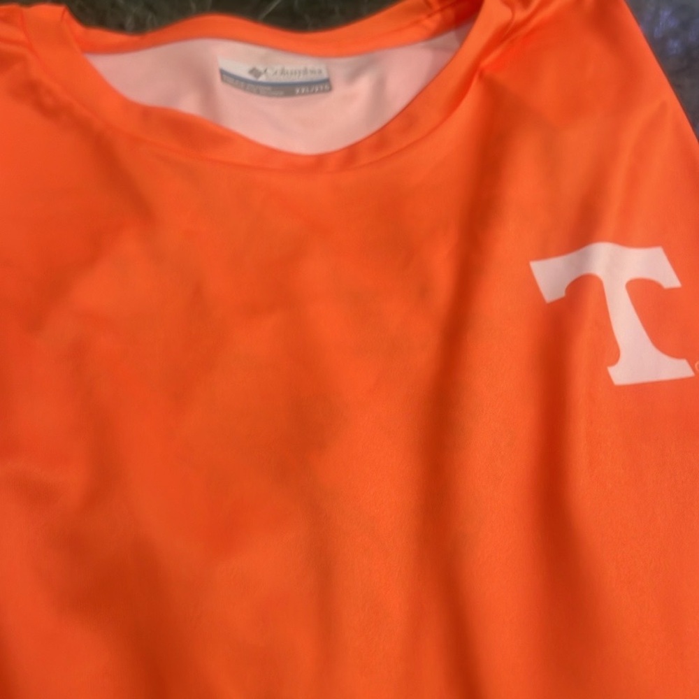 🧡🤍 Columbia Tennessee Vols Scarlet Terminal Tackle Omni-Shade T-Shirt XXL / 2TG
